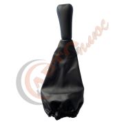 Ручка КПП КОЖ/ЗАМ  ЛЮКС 2101-2107 с синей отстрочкой