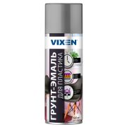 Грунт-эмаль VIXEN VX-50102 для пластика серый матовый RAL 7040 уп 12 шт