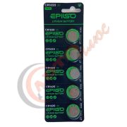 Батарейка  EPLISO CR 1620 3V - таблетка средняя уп 5 шт