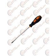 Отвертка (+) крестовая PH0Х125 мм черно-оранжеваяIG-760-3mm5