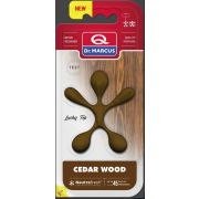 Ароматизатор Dr Marcus LUCKY TOP коричневый  CEDAR WOOD древесина кедра уп 14 шт